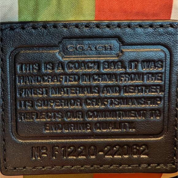 Coach Legacy Willis Top Handle Bag With Replacement Chain Strap - Made In 2012 - Picture 10 of 11